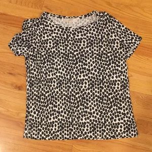Dalmatian Print Rayon Top